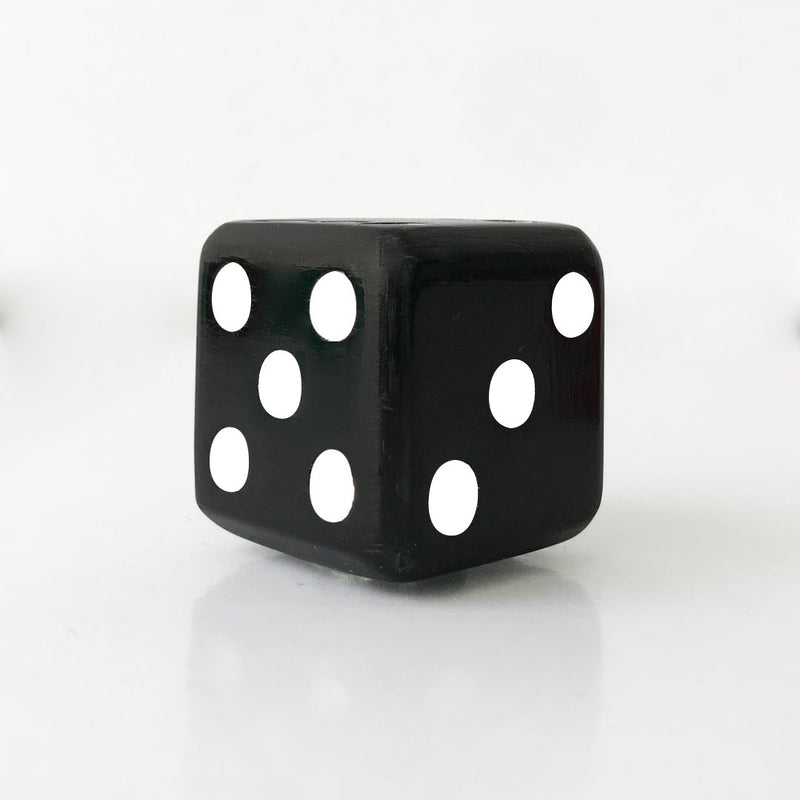 Custom Rock Dado Topper para Platillo (Negro) Toppers para Platillos Custom Rock 
