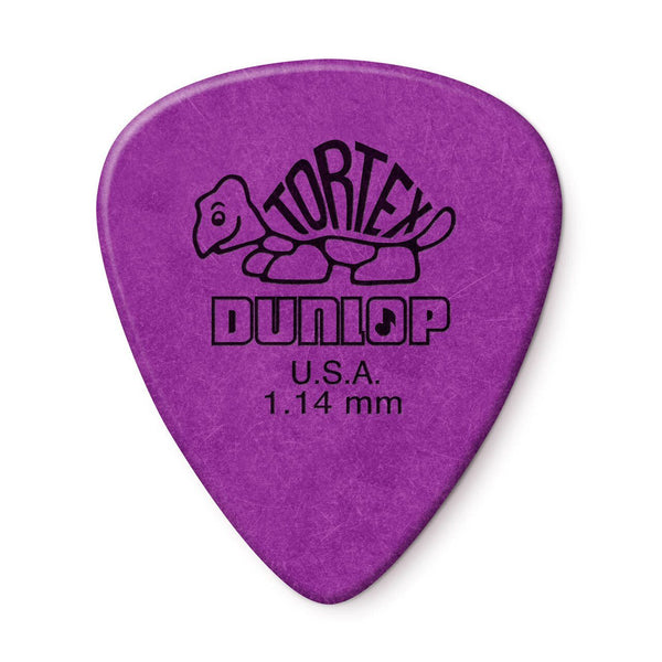Dunlop Tortex Standard 418 1.14mm Uñetas Moradas (Pack de 12 Unidades) Uñetas Dunlop 