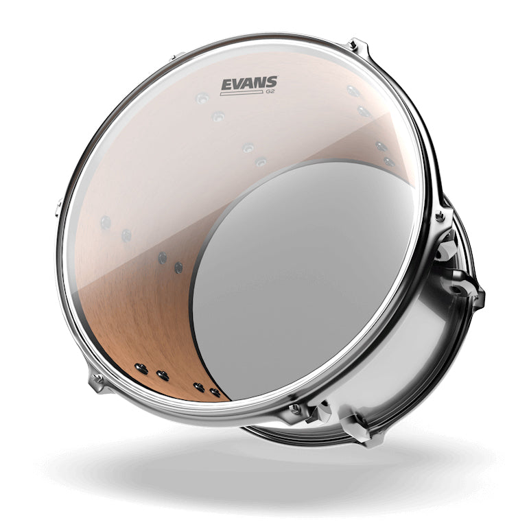 Evans G2 Clear Parche Tom de 10" Parches de Batería Evans 