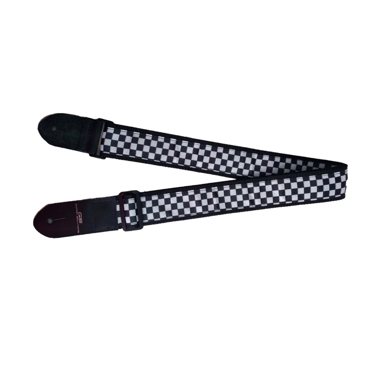 Guitar Solutions GS-Black&White Correa de Guitarra/Bajo Polyester Correas de Guitarra/Bajo Guitar Solutions 