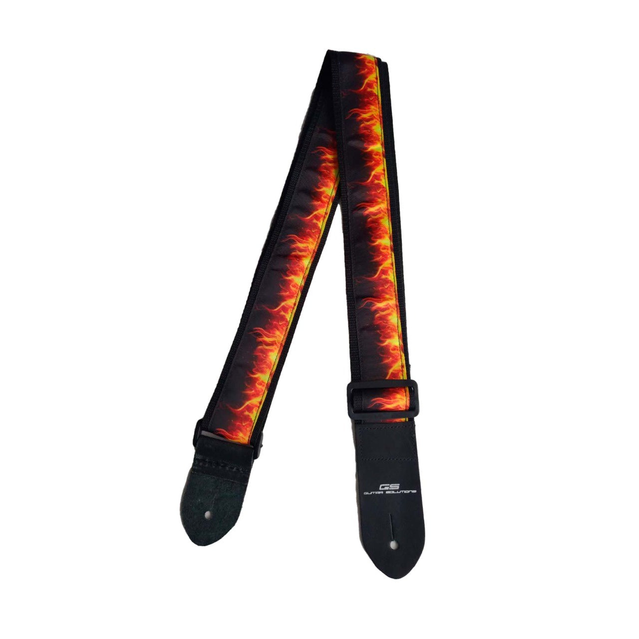 Guitar Solutions GS-Flame Correa de Guitarra/Bajo Polyester Correas de Guitarra/Bajo Guitar Solutions 