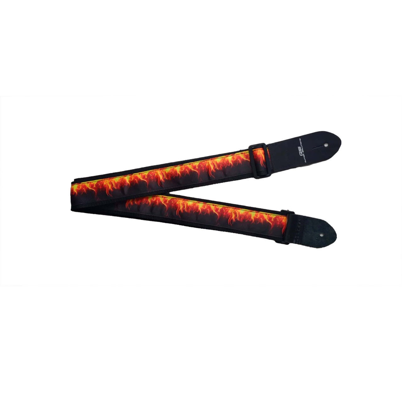 Guitar Solutions GS-Flame Correa de Guitarra/Bajo Polyester Correas de Guitarra/Bajo Guitar Solutions 