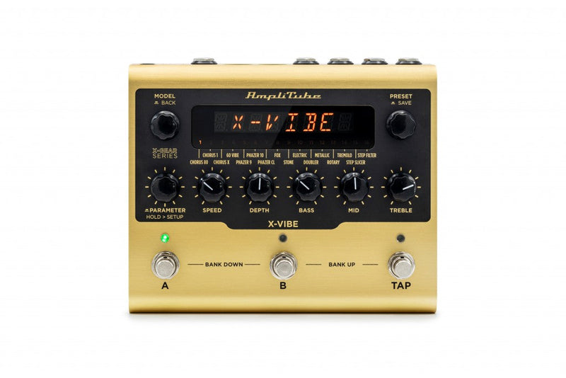 IK Multimedia Amplitube X-Vibe Modulación Pedal StudioMusic.cl 