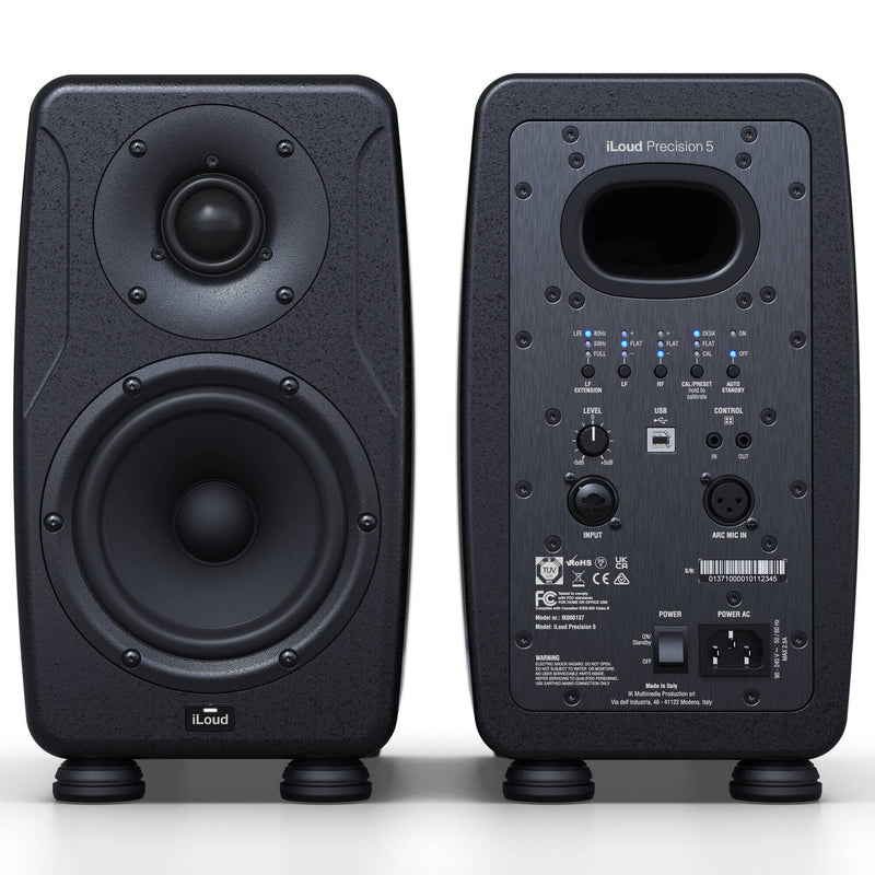 IK Multimedia iLoud Precision 5 Monitor de Estudio de 5" (Unidad) Monitores de Estudio IK Multimedia 