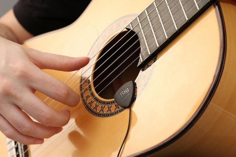 IK Multimedia iRig Acoustic Stage Sistema de Micrófono Digital para Guitarra Acústica Interfaces de Audio para Celulares IK Multimedia 