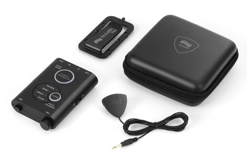 IK Multimedia iRig Acoustic Stage Sistema de Micrófono Digital para Guitarra Acústica Interfaces de Audio para Celulares IK Multimedia 