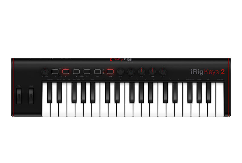 IK Multimedia iRig Keys 2 Controlador USB/MIDI de 37 Teclas Controladores MIDI IK Multimedia 