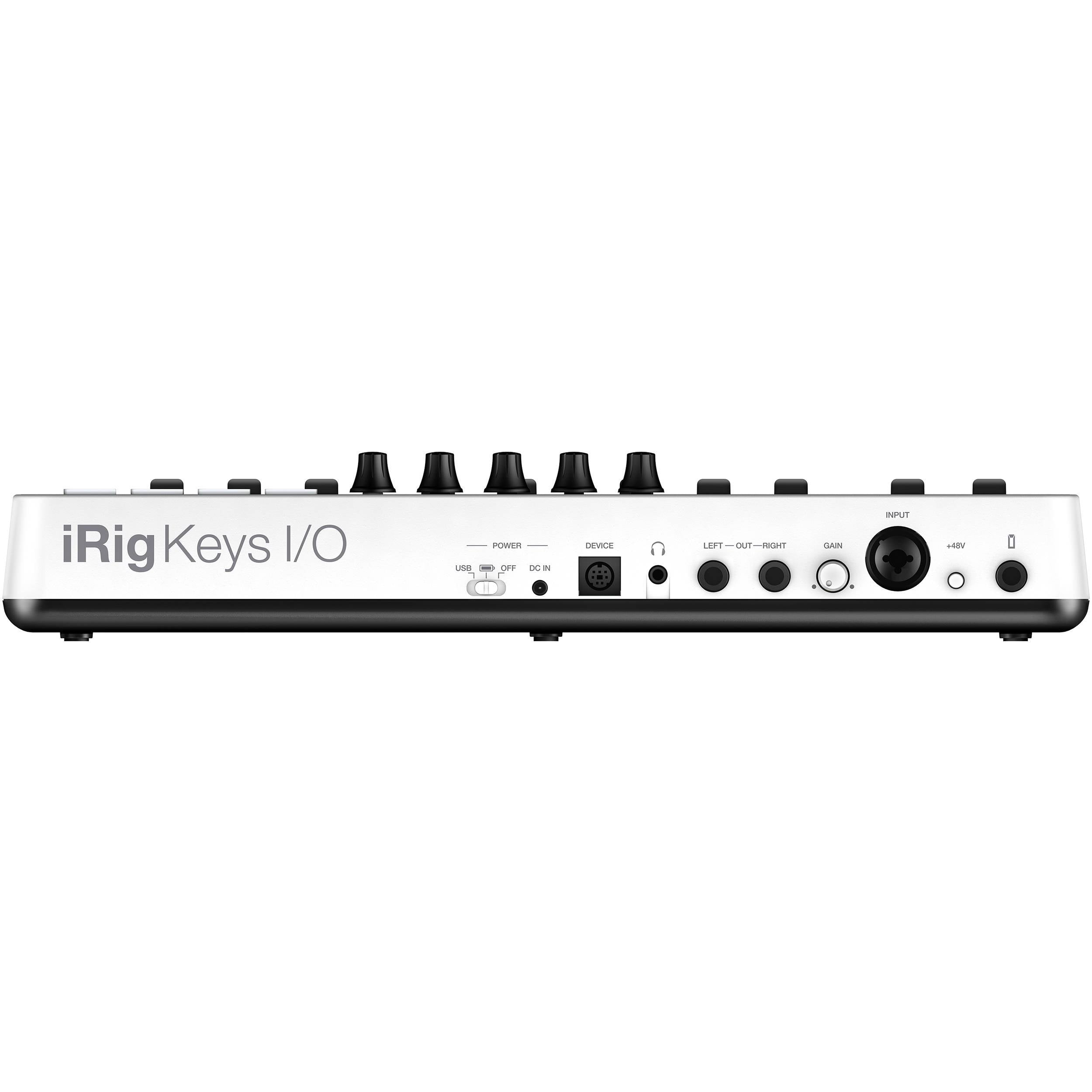 IK Multimedia iRig Keys I/O Controlador USB/MIDI con Interfaz de Audio Controladores MIDI IK Multimedia 
