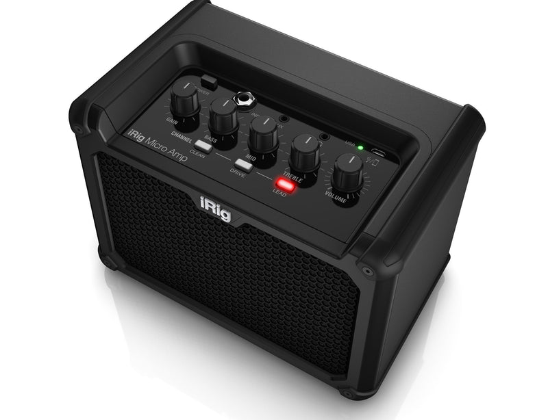 IK Multimedia iRig Micro Amp Amplificador de Guitarra de 15W con Interfaz iOS/USB Amplificadores de Guitarra IK Multimedia 