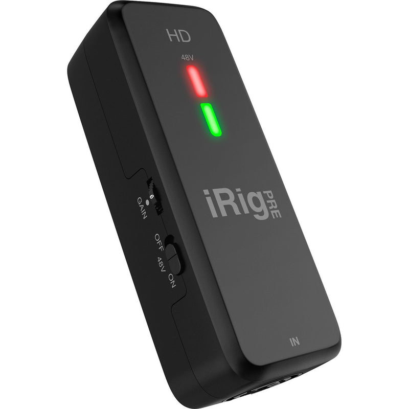 IK Multimedia iRig Pre HD Interfaz de Audio/MIDI para iPhone, iPad, Android, Mac y PC Interfaces de Audio para Celulares IK Multimedia 