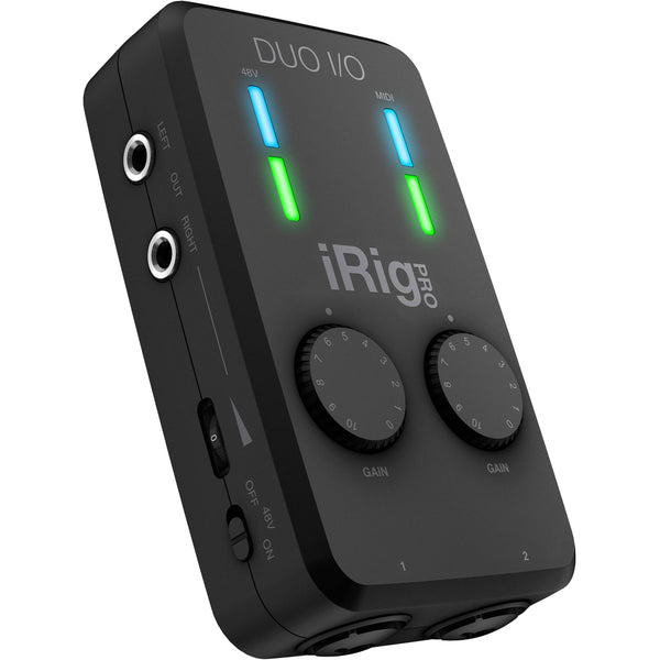 IK Multimedia iRig Pro Duo I/O Interfaz de Audio de 2 Canales para Celulares y Computadores Interfaces de Audio para Celulares IK Multimedia 