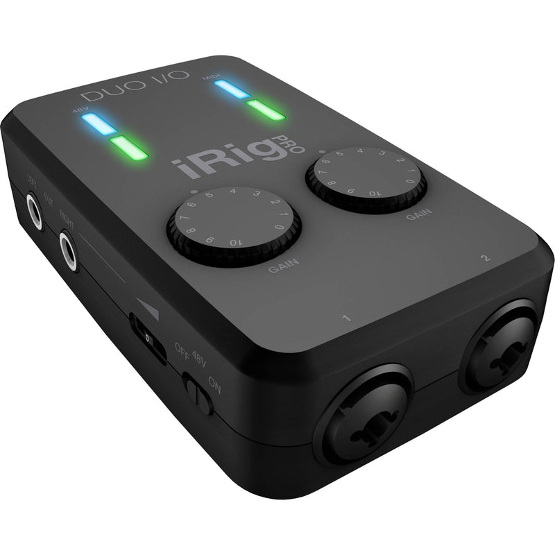 IK Multimedia iRig Pro Duo I/O Interfaz de Audio de 2 Canales para Celulares y Computadores Interfaces de Audio para Celulares IK Multimedia 