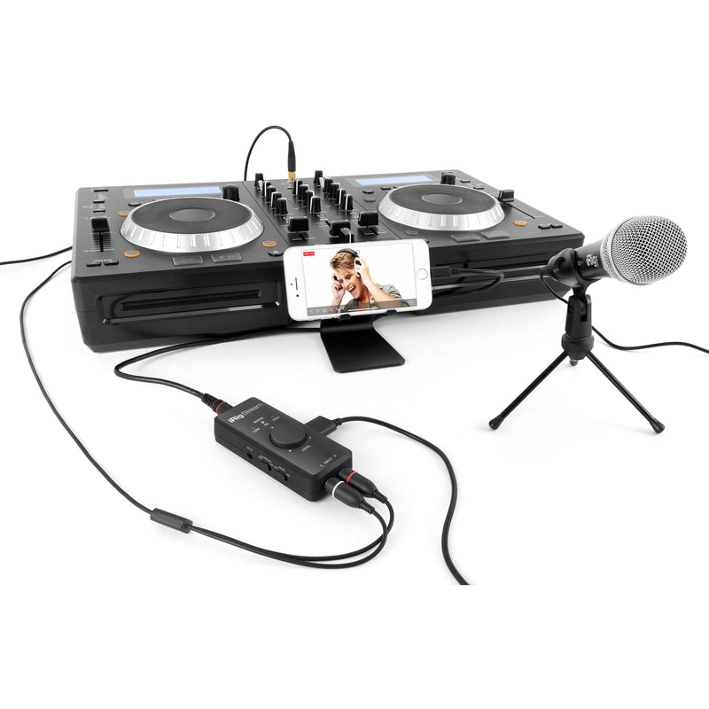 IK Multimedia iRig Stream Stereo Interfaz de Audio para Transmisión en Vivo Interfaces de Audio para Celulares IK Multimedia 
