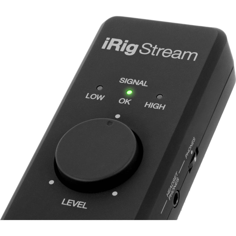 IK Multimedia iRig Stream Stereo Interfaz de Audio para Transmisión en Vivo Interfaces de Audio para Celulares IK Multimedia 