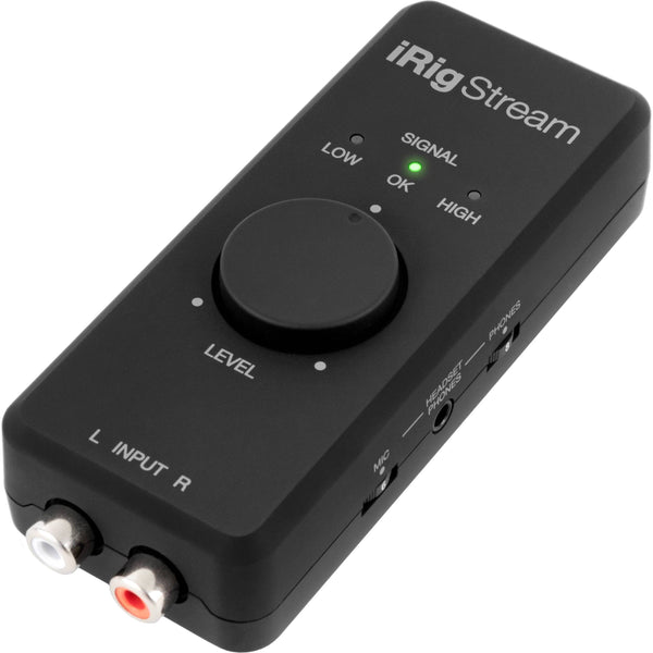 IK Multimedia iRig Stream Stereo Interfaz de Audio para Transmisión en Vivo Interfaces de Audio para Celulares IK Multimedia 