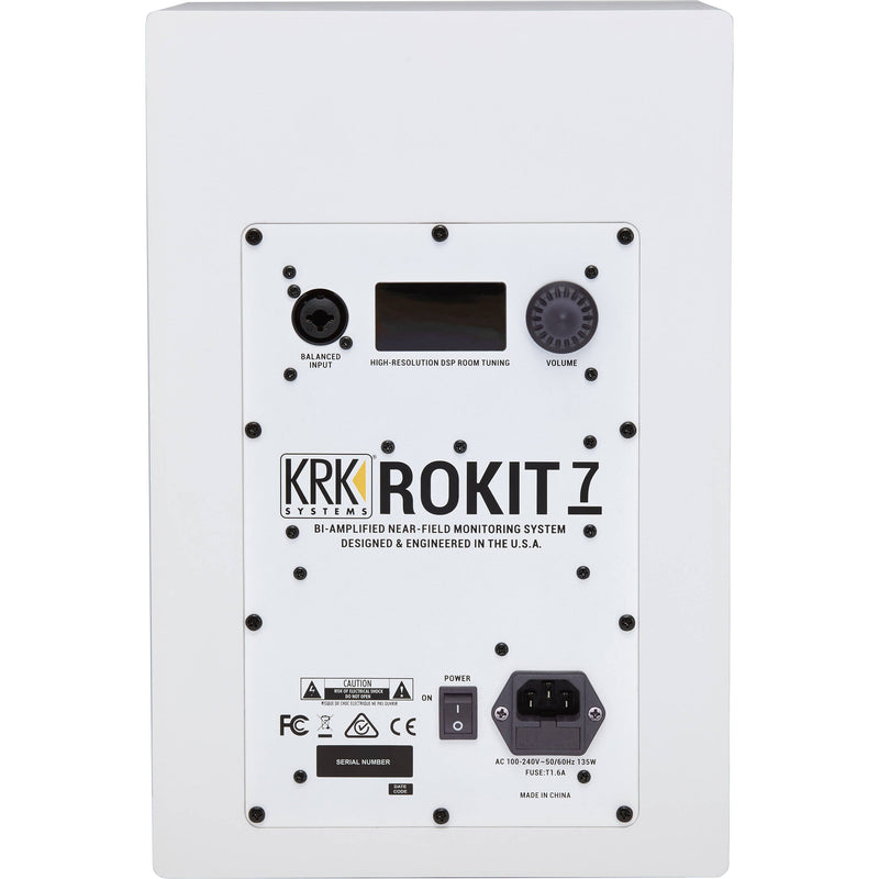 KRK Rokit 7 G4 White Noise Monitor de Estudio 7" (Nueva Generación) Monitores de Estudio KRK 
