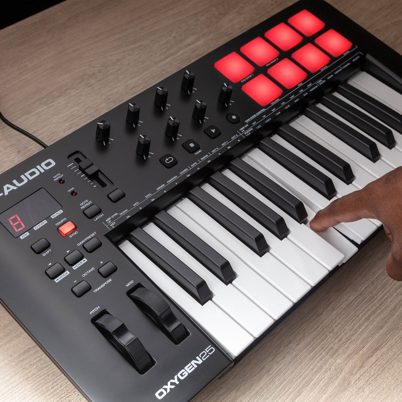M-Audio Oxygen 25 MKV Controlador MIDI de 25 Teclas Controladores USB/MIDI M-Audio 