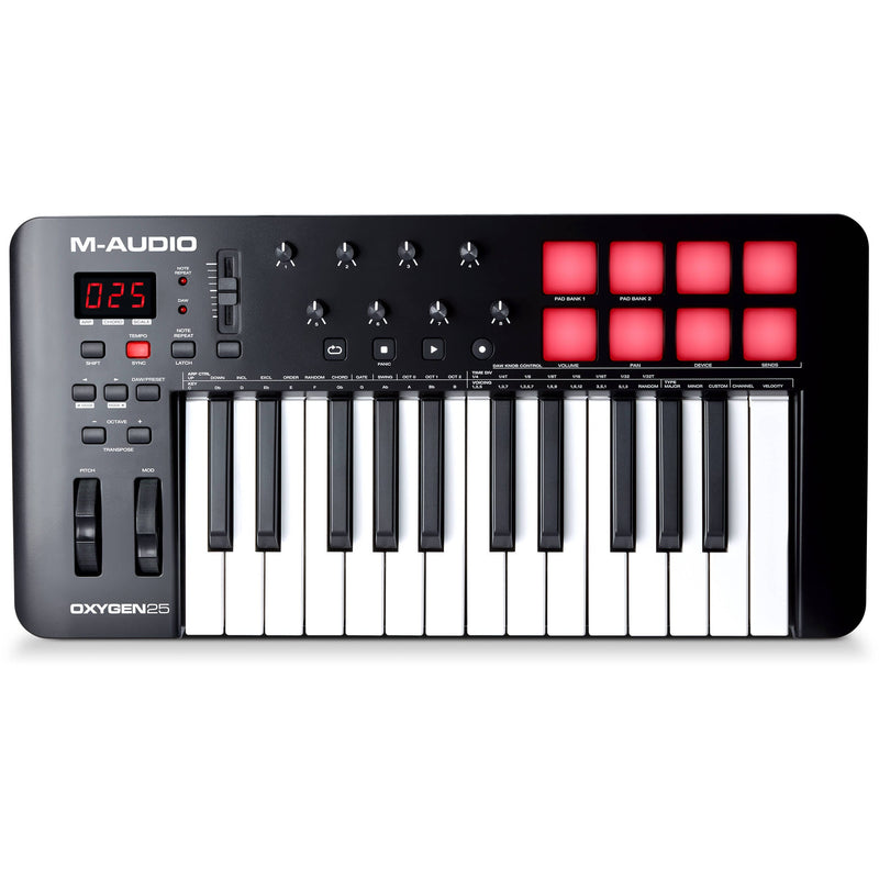 M-Audio Oxygen 25 MKV Controlador MIDI de 25 Teclas Controladores USB/MIDI M-Audio 