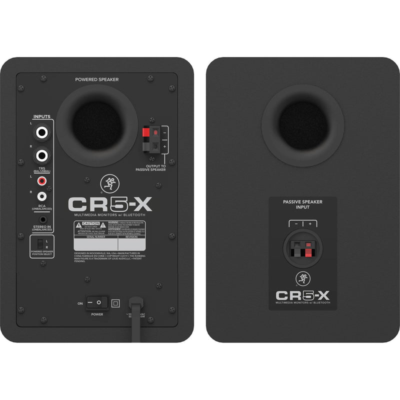Mackie CR5-X Monitores de Estudio de 5" Pulgadas (Par) (Usado, con Garantía) Monitores de Estudio Mackie 