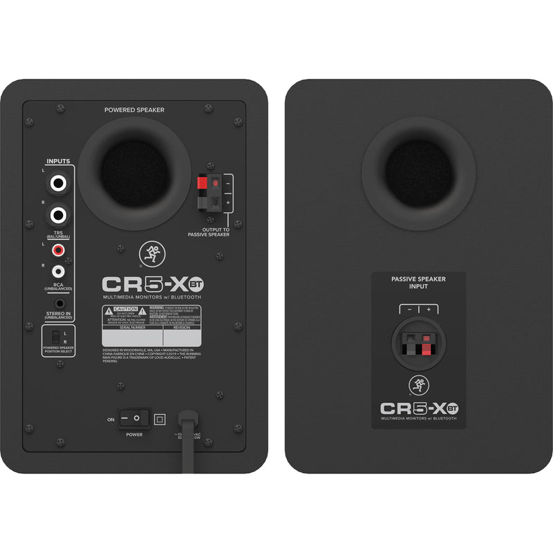 Mackie CR5-XBT Monitores de Estudio Multimedia Bluetooth de 5" (Par) Monitores de Estudio Mackie 