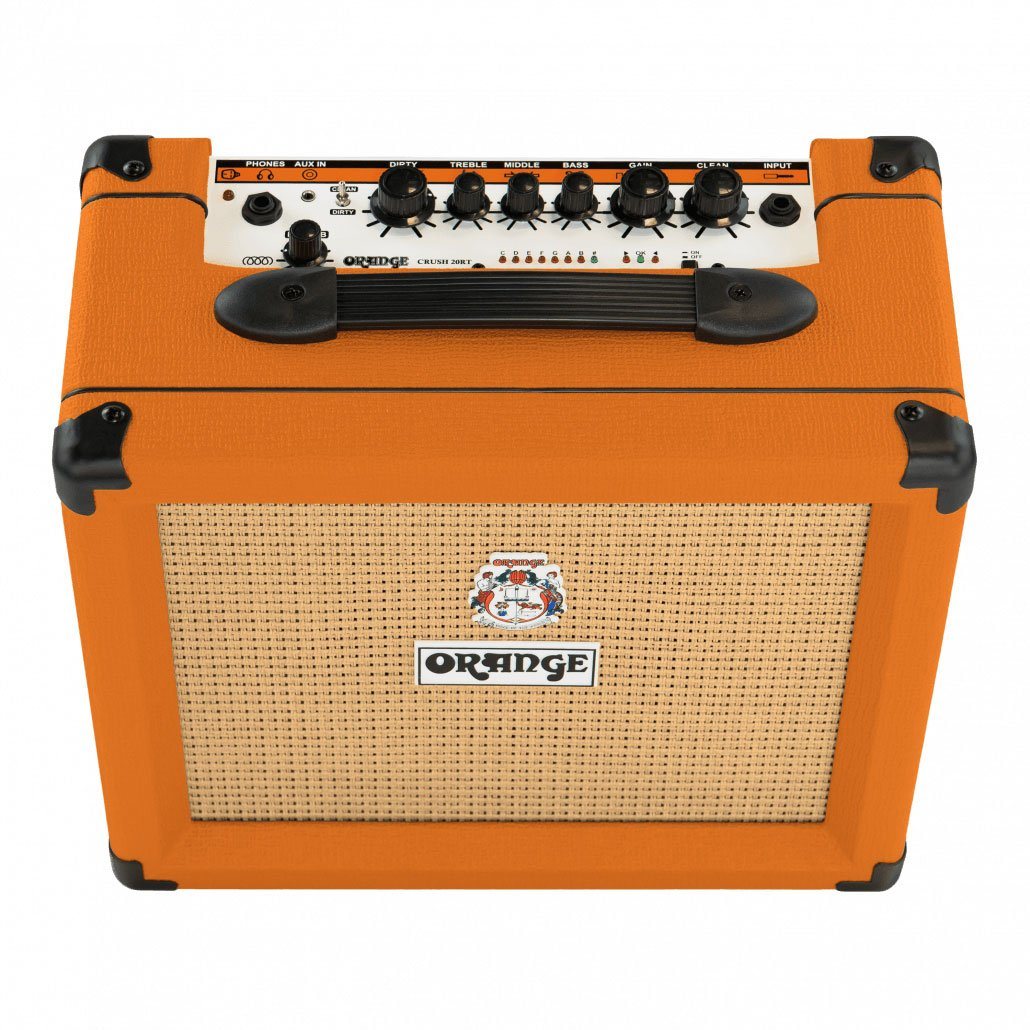 Orange Crush 20RT Amplificador de Guitarra Combo 20watts 1x8" Amplificadores de Guitarra Orange 