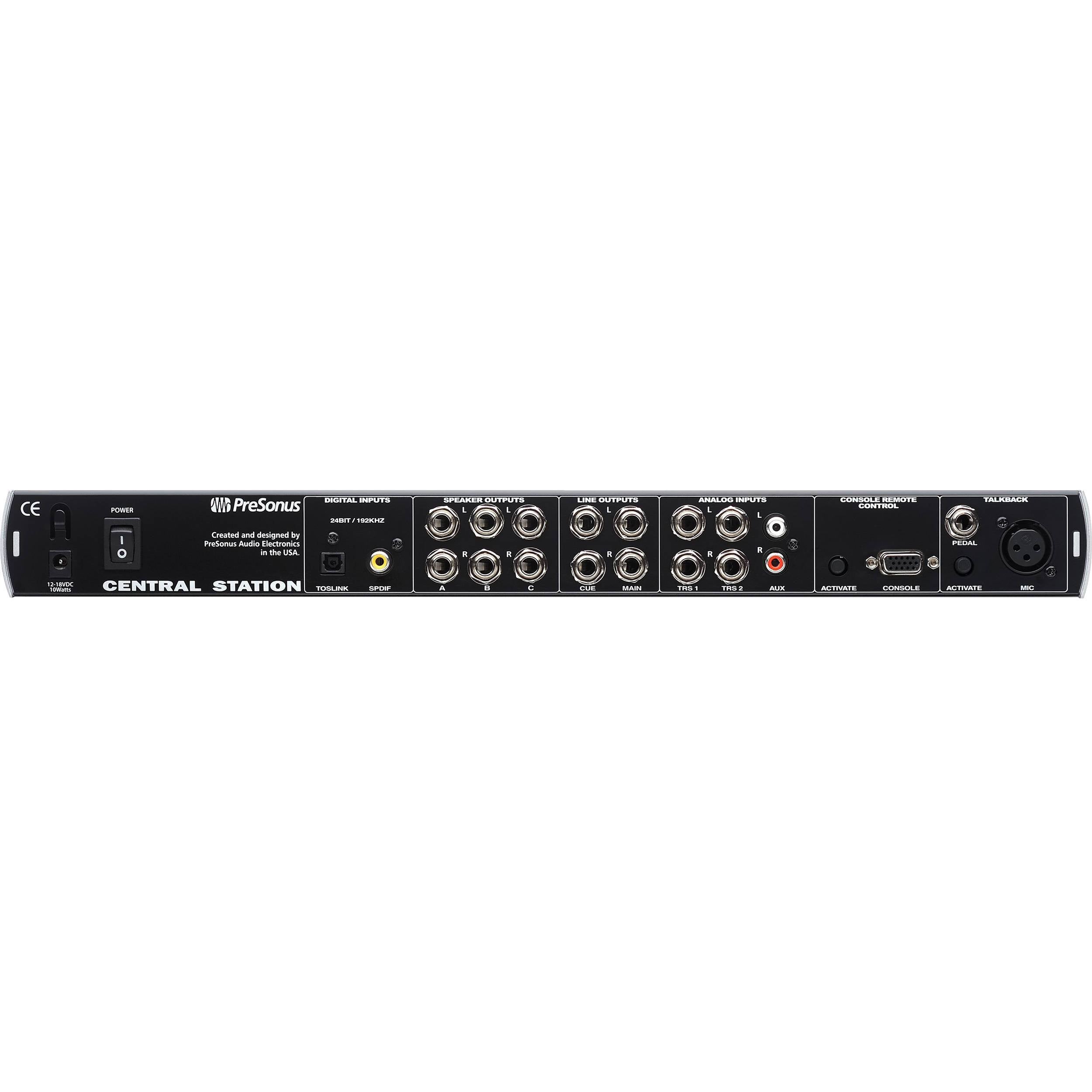 Presonus Central Station PLUS Control de Monitoreo (Incluye Control de Escritorio) Controles de Monitoreo PreSonus 