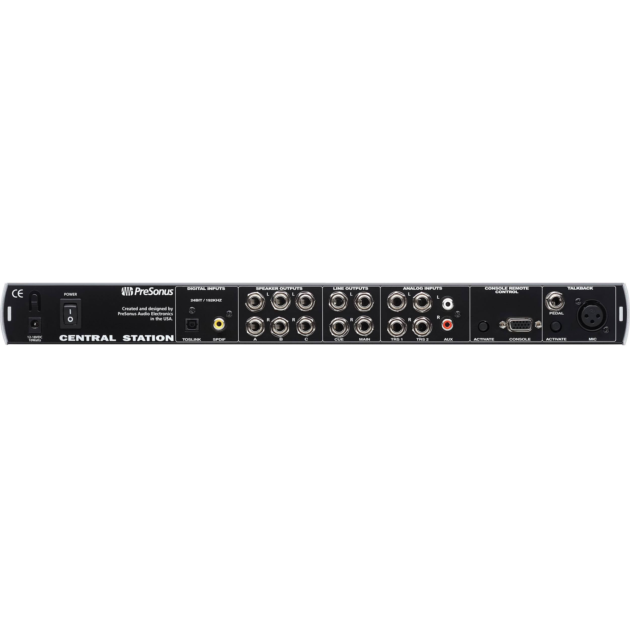 Presonus Central Station PLUS Control de Monitoreo (Incluye Control de Escritorio) Controles de Monitoreo PreSonus 