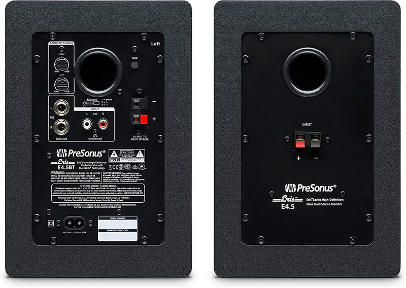Presonus Eris 4.5 BT Monitores de Estudio con Bluetooth (Par) Monitores de Estudio PreSonus 