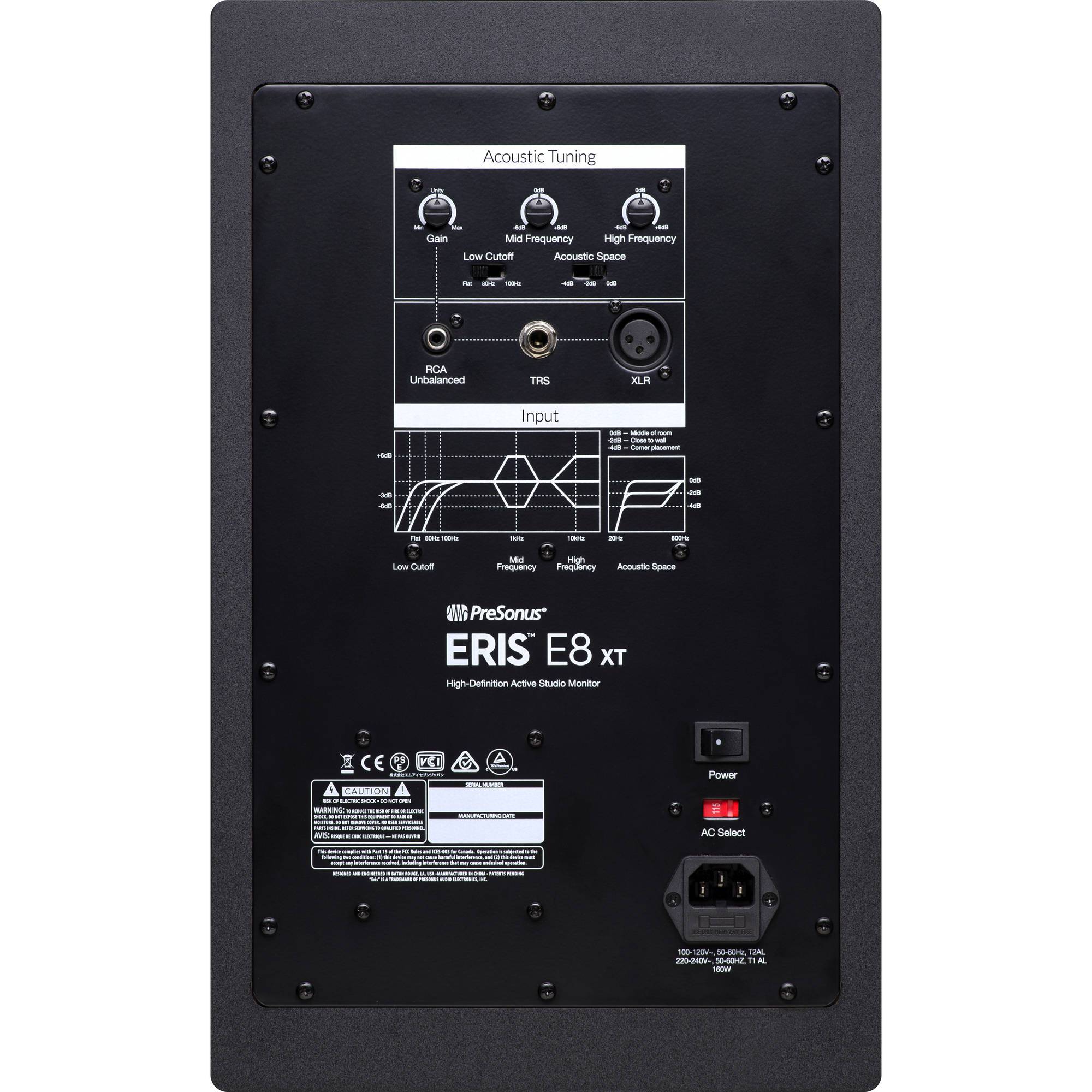 PreSonus Eris E8 XT Monitore de Estudio Activo de 8" Monitores de Estudio PreSonus 