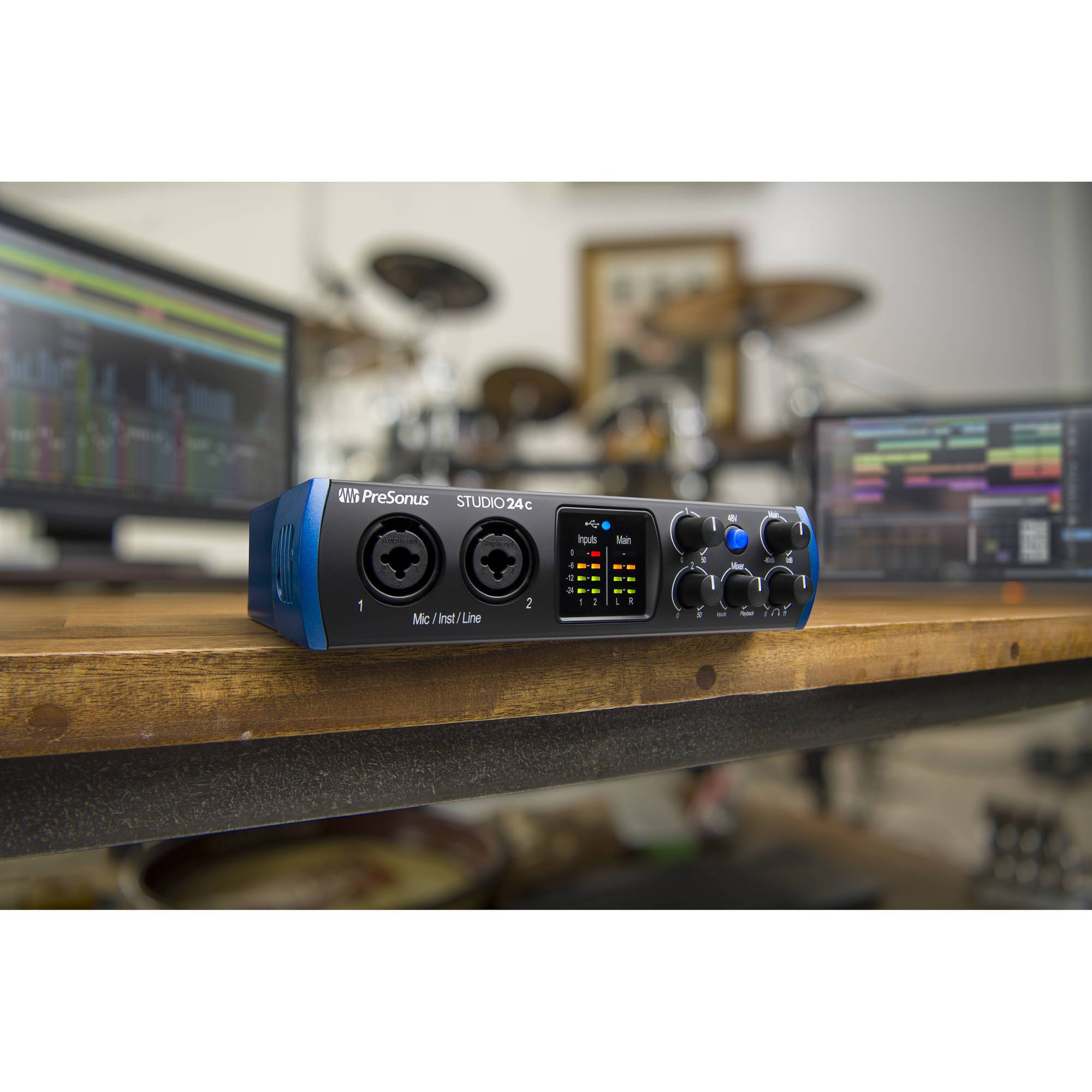 PreSonus Studio 24c Interfaz de Audio