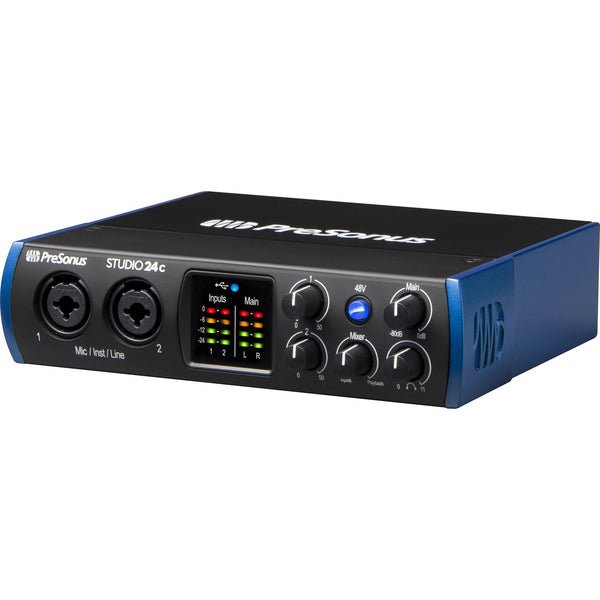 PreSonus Studio 24c Interfaz de Audio Interfaces de Audio USB PreSonus 