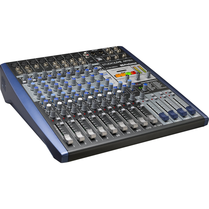 PreSonus StudioLive AR12c Mezclador Híbrido de 14 Canales USB-C Mixers/Consolas PreSonus 