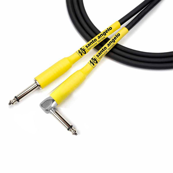 Santo Angelo Samurai Cable de Instrumento Plug Recto/L de 4.5 Metros Cables de Instrumento Santo Angelo 