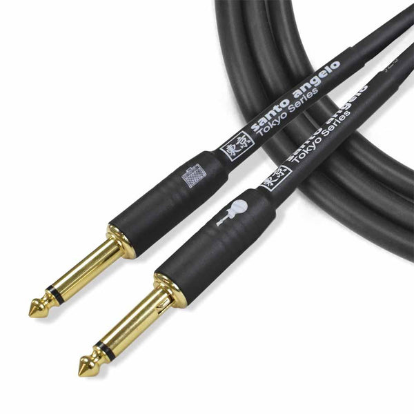 Santo Angelo Tokyo Cable de Instrumento Plug de 4,5 Metros con Mute Automático Cables de Instrumento Santo Angelo 