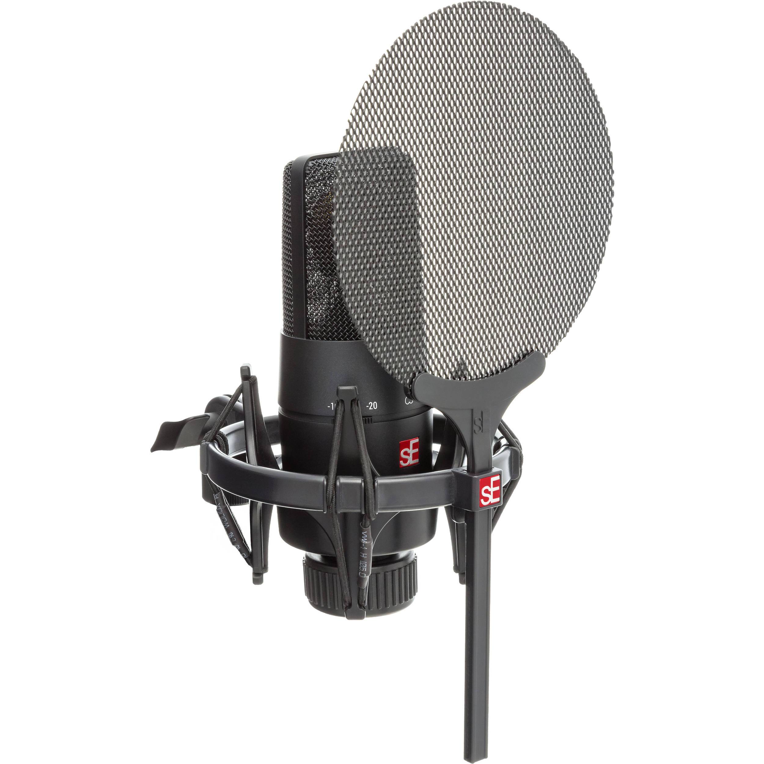 sE Electronics X1 S Vocal Micrófono de Condensador (Incluye Shockmount, Filtro Antipop y Cable) Micrófonos de Condensador sE Electronics 