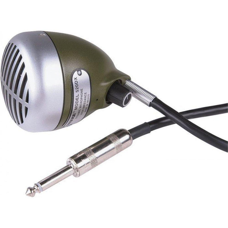 Shure 520DX Micrófono Dinámico para Harmónica Green Bullet Micrófonos Dinámicos Shure 
