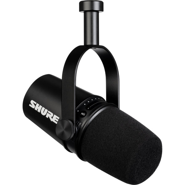 Shure MV7 Black Micrófono Vocal Dinámico para Podcast USB/XLR Micrófonos Dinámicos SHURE 