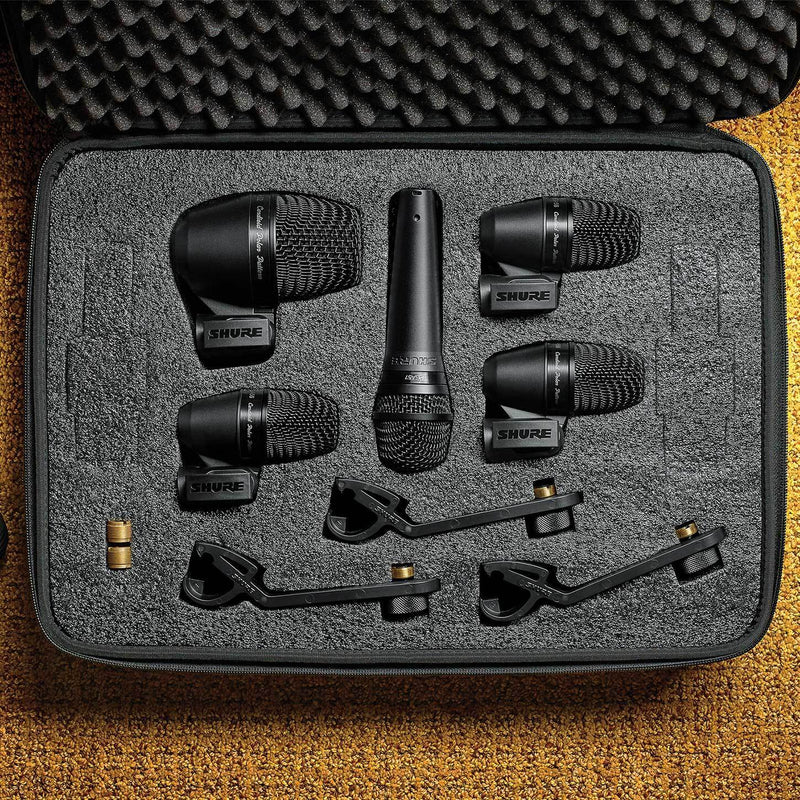 Shure PGADRUMKIT5 Kit de Micrófonos para Batería Micrófonos SHURE