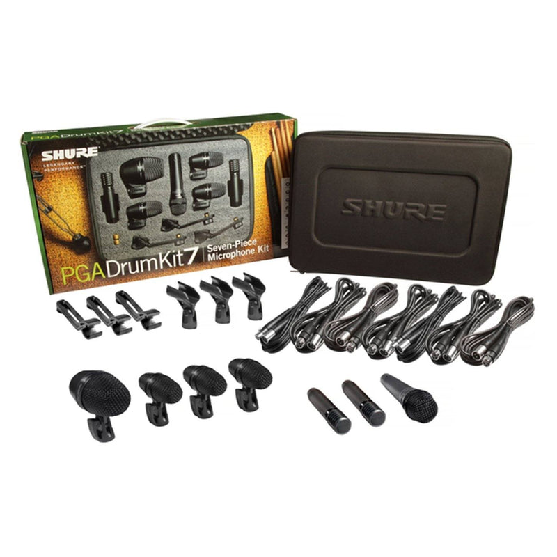 Shure PGADRUMKIT7 Kit de Micrófonos para Batería Micrófonos SHURE