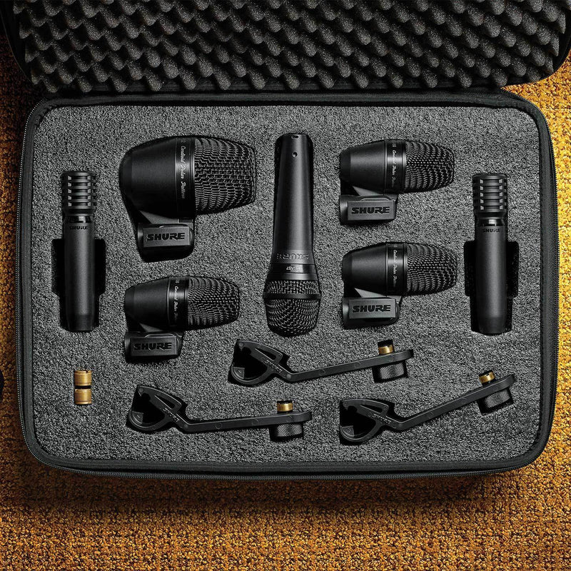Shure PGADRUMKIT7 Kit de Micrófonos para Batería Micrófonos SHURE