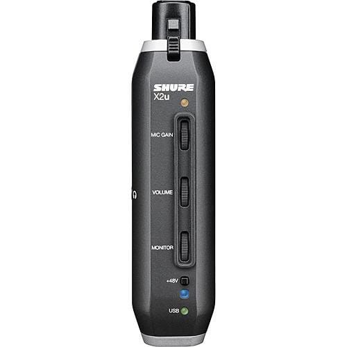 Shure SM58-X2U Micrófono Dinámico con Adaptador de XLR a USB (Windows, Mac OS X) Micrófonos USB Shure 