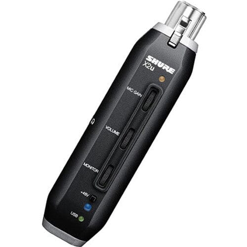 Shure SM58-X2U Micrófono Dinámico con Adaptador de XLR a USB (Windows, Mac OS X) Micrófonos USB Shure 