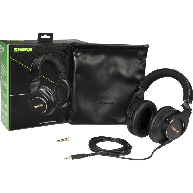 Shure SRH840A Audifonos de Estudio Profesionales Cerrados Audífonos Shure 