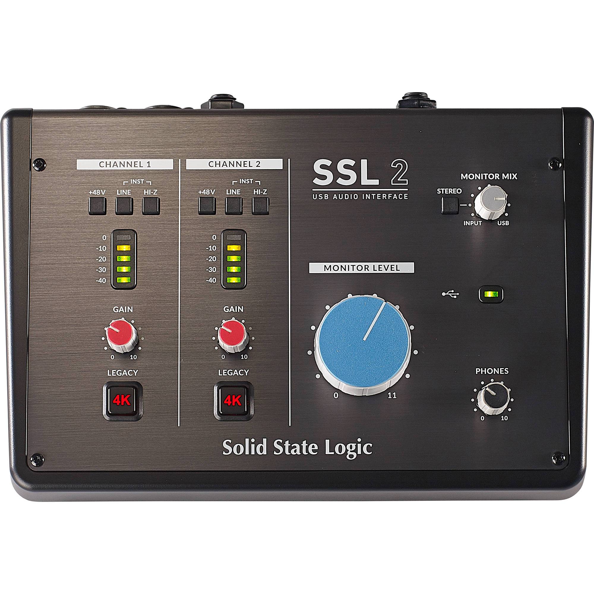 Solid State Logic SSL 2 Interfaz de Audio USB 2X2 Interfaces de Audio USB Solid State Logic 