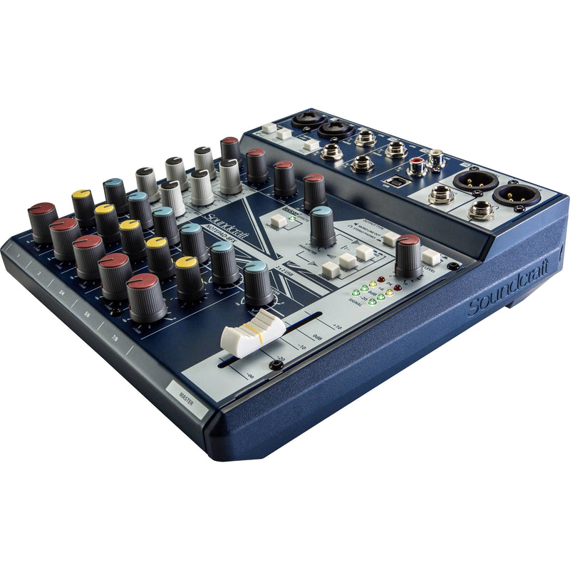 Soundcraft Notepad-8FX Mixer Análogo con E/S USB y Efectos Lexicon Mixers/Consolas Soundcraft 