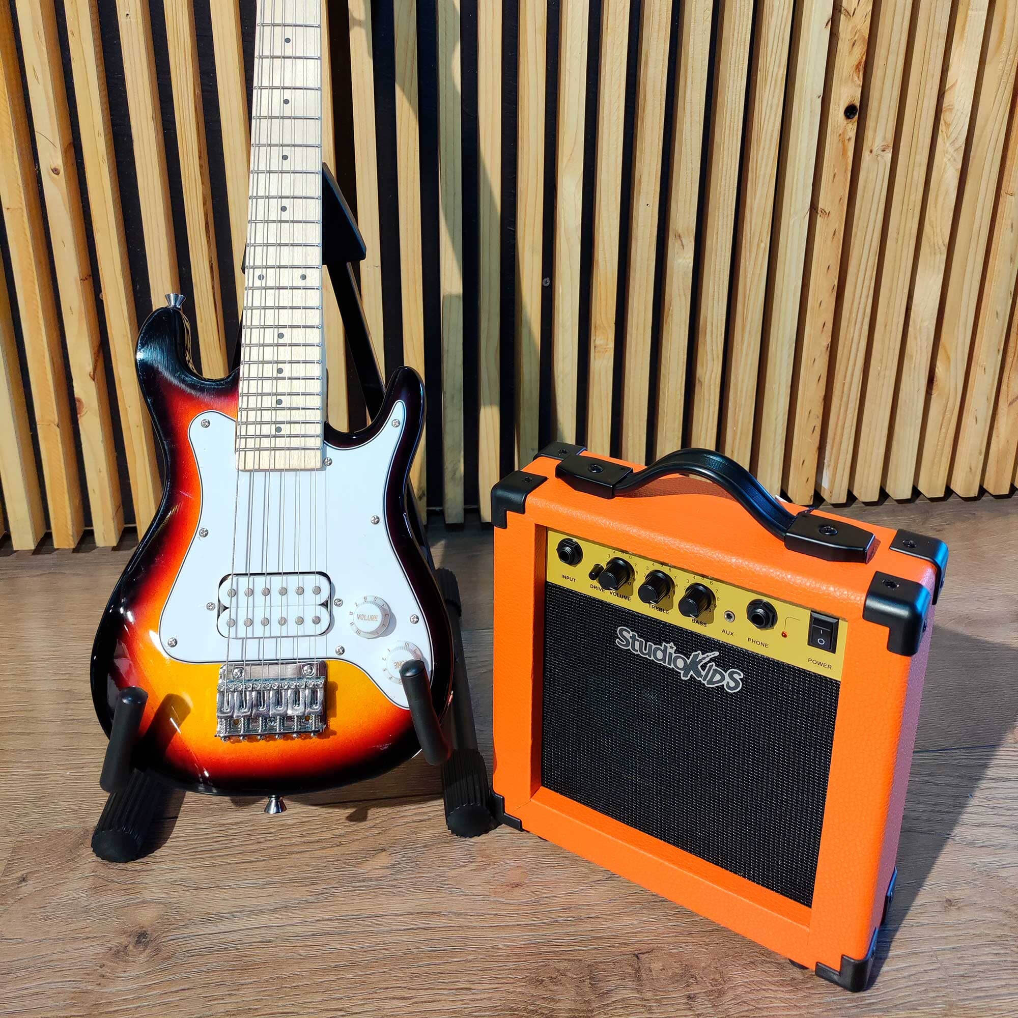 StudioKIDS GA15 Orange Amplificador de Guitarra Eléctrica 15 Watts Amplificadores de Guitarra StudioKIDS 