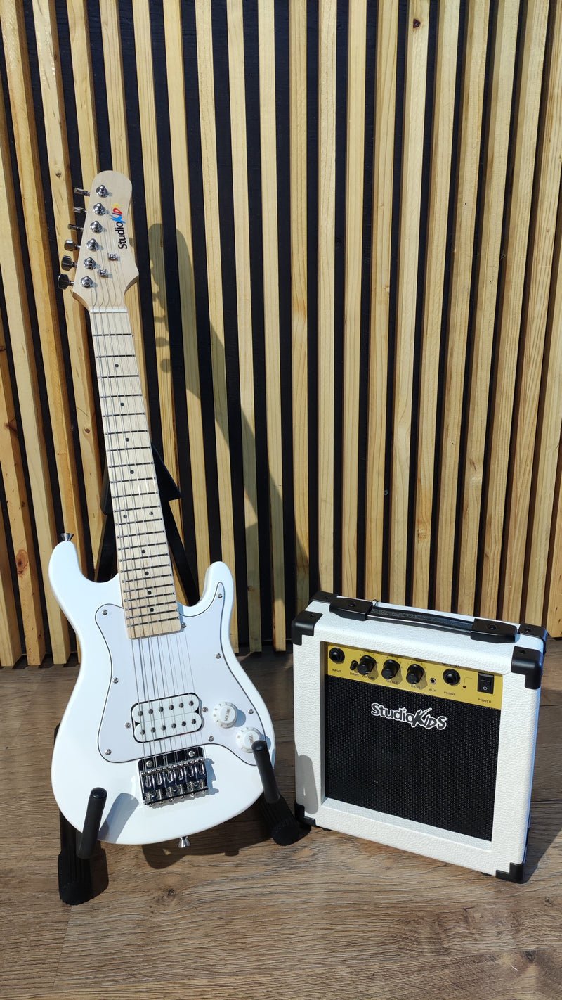 StudioKIDS TNV30 White Pack de Guitarra Eléctrica para Niños (4 a 10 Años) Guitarras Eléctricas StudioKIDS 