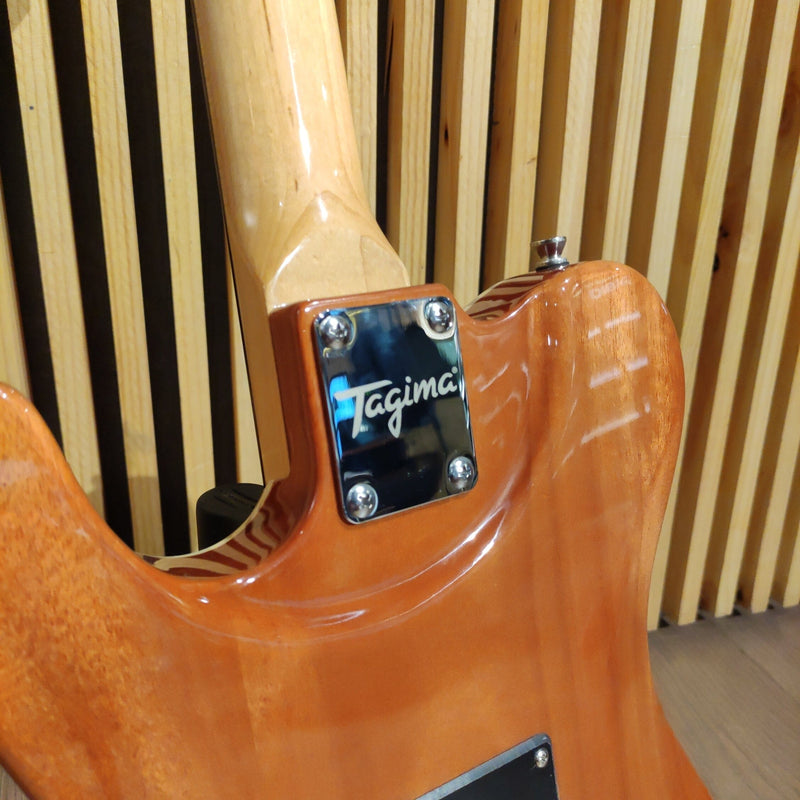 Tagima Grace 700 Honey Burst Cacau Santos Signature Guitarra Eléctrica Guitarras Eléctricas Tagima 