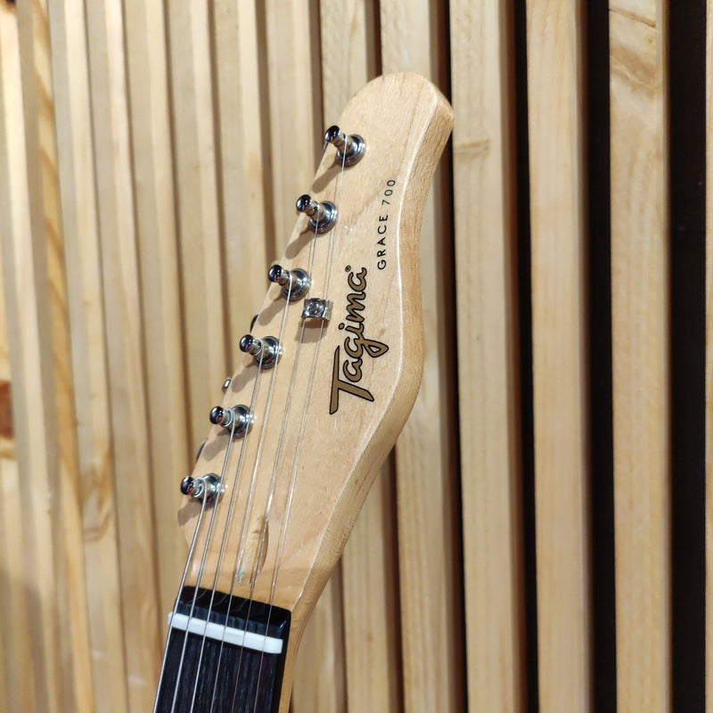Tagima Grace 700 Honey Burst Cacau Santos Signature Guitarra Eléctrica Guitarras Eléctricas Tagima 