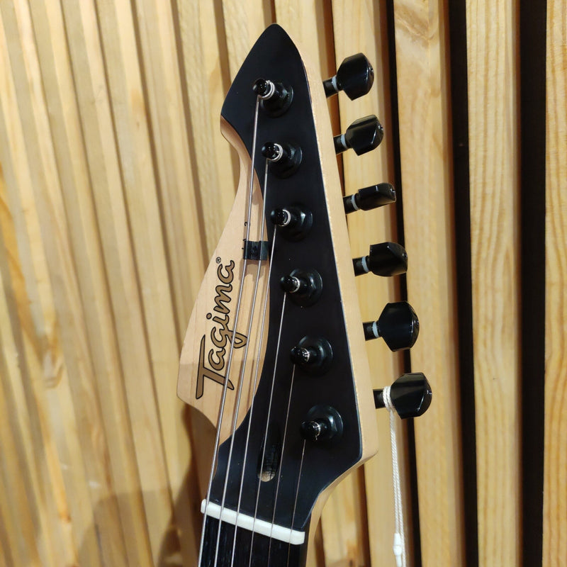 Tagima JA-3 Transparent Brown Juninho Afram Signature Guitarra Eléctrica Guitarras Eléctricas Tagima 